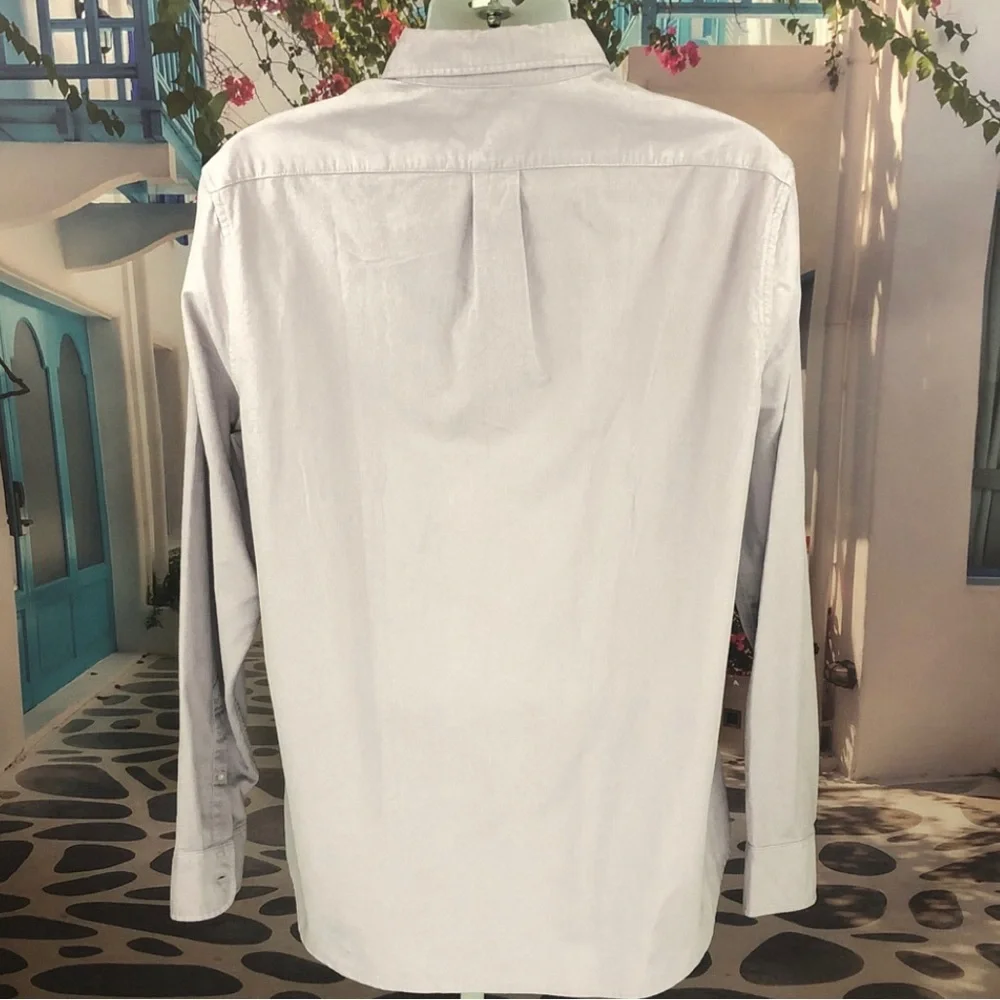 NWT J. Crew Lavender Corduroy Button Down Shirt